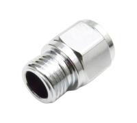 Hangsu 3/8 in Diving Adapter with DoubleThreads for Low and Media Pressures Tanks Resistance Diving Connector Copper Alloys Tanks Connector