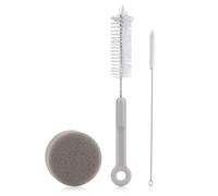Hangsu 3pcs Cleaning Brush Set Pet Cats Drinking Fountains Water Submersible Pipe Tube Bottle Cleaner Tool For Dogs Cats Pet Water Filter Set