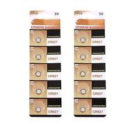 Hangsu 5/10Pcs Replacement Button Battery 3V CR927 Cell Coin Lithium Batteries Watch Computer LED Light Electronic Balanced Small Electronics Power