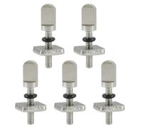 Hangsu 5Pcs Surfboard Longboards Fin Screws Antirust Steels Screw Thumb Screw for Singled PaddleBoard Box Antirust Steels Surfboard Screws Replacement