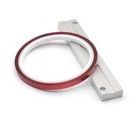 Hangsu Aluminum Splicing Block with Alignment Track for Precise 1/4Inch Tape Connection Repair Tape Splicing Block