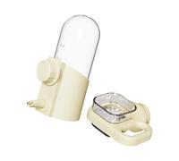 Hangsu Auto Water Feeder and Food Dispenser for Finches Parakeets Cage Automatic Bird Water Feeder
