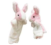 Hangsu Bunnies Hand Puppets Set for School Home Puppet Theater, B