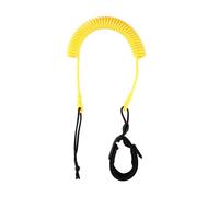 Hangsu Coiled Paddle Board Leash Thick Legrope Strap Replacement Surfboard Coiled Spring Leg Foot Rope Surfing Straight Surfs Board Leashes Durable Accessories