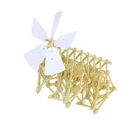 Hangsu Creative Wind Powered Biomimetics Creature Strandbeest Model Kits Science Exploration Project Toy for Children Educational Toy