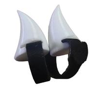 Hangsu Devil Horn Demons Ear Clips Headphone Accessories for Cosplays Gaming and Live Streaming Gaming Headphone Decoration