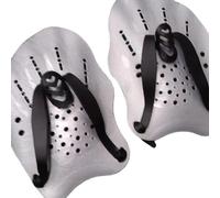 Hangsu Flexible Swim Training Gear Not Slip Hand Flippers Optimize Attack Force in Pool Otherwise Sea Swimming Gauntlets with Grip Plan