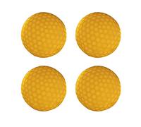 Hangsu Glow in the Dark Golf Balls Water Resistant 4Pcs Light Up LED 3-Layer Design Activated- -foam