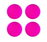 Hangsu Glow in the Dark Golf Balls Water Resistant 4Pcs Light Up LED 3-Layer Design Activated- -foam