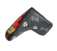 Hangsu Golf Club Head Cover Putter Headcover Mallet Putter Cover Magnetic Headcovers for Taylormade-Spider Bettinardi-Putters Golf Club Head Covers for Driver Woods-and Hybrids-irons