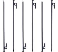 Hangsu Heavy Type Camping Stakes for Tents Sand Beach Rustproofed Steel Secure Windproofed Multiple Surfaces Application Beach Camping Stakes