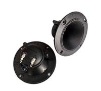 Hangsu High Efficiency 95mm Piezoelectric Horn Tweeter Not Distortion Highs ABS Plastic Construction Horn Tweeter Speakers Portable Sound