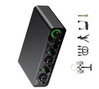 Hangsu High Resolution Portable USB Sound Interfaces for Professional 24Bit 192kHz Sampling Plugs and Play Design HiRes Sound