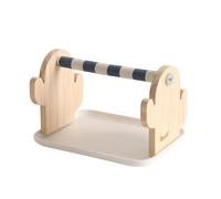 Hangsu Interaction Bird Resting Platform Sanded Wood Surfaces Training Perch for Claw Conditioning Boredom Entertainment Cage Accessories