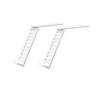 Hangsu Mahjong Instruction Sheet Stand Tabletop Card Holder, White 2PCS