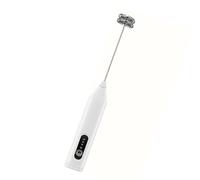 Hangsu Milk Frother,USB Rechargeable Milk Frother 3 Adjustable Speed Handheld Foam Maker for Coffee Multifunctional Eggs Beater Supplies