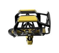 Hangsu Motorcycle Cup Holder 360 Rotation Adjustable Mount Fits 55-85mm Bottles Secure Aluminum Construction Comprehensive Twist Waterbottle Mount