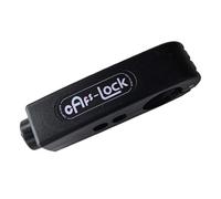 Hangsu Motorcycle Grip Lock Antitheft Throttle Brake Grip Cycling Horn Throttle for Scooter Motorcycle Electric Bike Electric Bike Handlebars Safety Antitheft