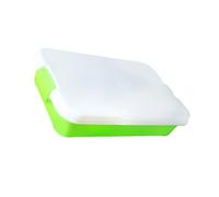 Hangsu MultiPurpose Sand Tray Sensory Bin Storage Box with Lid for Sandboxes Poolside and Picnics Activity Easy to Carry Design Sand Toy Container