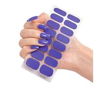 Hangsu Nail Stickers,16 Strips Full Stickers Polish Wraps Adhesive Art Decorations Manicure Stickers for Woman