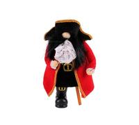 Hangsu Pirate/Knight Theme Rudolphs Elegant Standing Faceless Dwarfs Sculpture Decorations For Window Display
