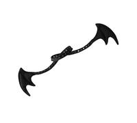 Hangsu Practical Sturdy Farbic Materials Angelic Devil Wing Choker Decoration for Trendsetters and Punk Lovers Daily Use Youth Fashion Necklace