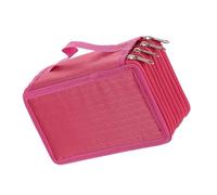 Hangsu Premium Oxford Fabric Stationeries Storage Case with 72 Pockets and 4 Layer Ideal for Students Professional and Artists Stationeries Pouches