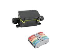 Hangsu Professional IP68 Waterproof Connector 2/3 / 4 / 5Core Wire Terminals Block for Harsh Environment and Industrial Applications Cable Link