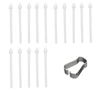 Hangsu Replacement Pencil Tips for Tab S24U/S23U/Note 10/20 Pen Nibs with Removal Tweezer Refill Set Tablets Accessories Touch Styluses Pen Tips
