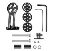 Hangsu Road Bicycles Computer Mount Adjustable Bike Speedometer Extension Bracket Light Stand Bike Computer Mount Adapter Base Bicycles Extension Bracket