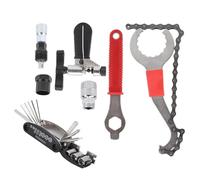 Hangsu Road Bike Flywheel Removal Tool Kits Chain Breaker Cycling Multitool Bicycles Cranks Extractors Pullers Maintenance Road Bikes Maintenance