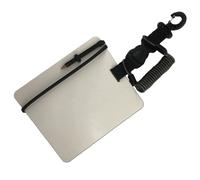 Hangsu Scubas Underwater Writing Slates with Clip and Pencil for Diving Communication Scubas Diving Writing Slates