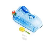 Hangsu Shatter Resistant 2.6 Gallon Portable Water Container Clear Plastic Texture for Visible Levels Camping Hiking Portable Camping Container with Tap