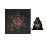 Hangsu Small Jewelry Dices Card Gift Bag Tablecloth Drawstring Pouches Runes Decorative Tarot Game Oracles Card Stored Tarot Deck Storage