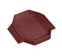 Hangsu Small Plastic Turtles Spa Bowl Hygienic Easy Cleaning Design Multipurpose Use Water Basin For Baby Turtles And Reptiles Decorative Mini Reptiles Bathing Bowl