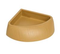 Hangsu Terrarium Bowls Reptiles Food Bowl Tray Small Triangular Food Water Bowl for Anoles Bearded Dragon Realistic Triangular Reptiles Water