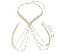 Hangsu Trendy Multilayer Fringe Jewelry with Alloy for Various Occasions Including Cosplay and Unisex Body Chain Wedding Party Accessories