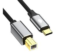 Hangsu Type C Cable USB C to USB B Printer Controller Fast Speed Connection for Various Devices Printer Data