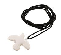 Hangsu White Doves Necklace Women Jewelry Present Beads Perfect for Work School Various Occasions Enhancing Any Outfit White Doves