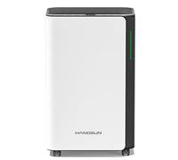 Hangsun 20L/Day Dehumidifiers for Home Dehumidifier for Drying Clothes and Damp with Digital Humidity Display, Continuous Drainage, 24 Hour Timer, Ideal for Laundry Room, Basement, Bedroom, Bathroom
