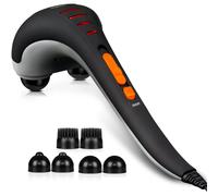 Hangsun Handheld Neck Back Massager MG400 Deep Tissue Percussion Massage for Shoulder, Leg, Foot, Muscles, Electric Double Head...