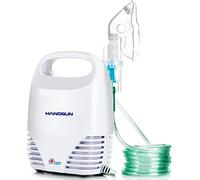 Hangsun Nebuliser Machine for Adults and Kids Compact Compressor System Vaporizer Mist Steam Inhaler CN560 Portable and Silent for Home Use