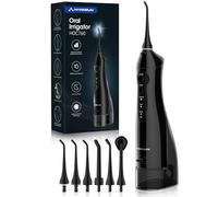 Hangsun Water Flosser with 3 Modes and 6 Nozzles for Home & Travel