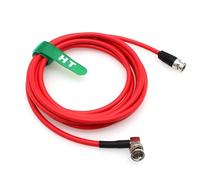 HangTon 12G 4K HD SDI Video Coaxial BNC Cable for Camera Monitor Canare LV-61S 75 Ohm 5m for for Sony FS7 FX9 FX6 Alexa DSMC2 Camera Blackmagic SmallHD Atomos Monitor