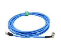 HangTon 12G 4K Raw SDI Coaxial Video Cable BNC to BNC Canare LV-61S 75 ohm for Sony FS7 FX9 FX6 ARRI Camera Monitor Flexible Shielded 1.5M Blue Right Angle to Straight