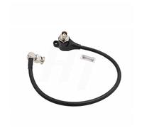 Hangton 12G SDI Video Galvanic Isolator Right Angle BNC Cable SDI Protector Surge Protector for RED Komodo Alexa Blackmagic Camera Atomos Monitor (Black Angled)