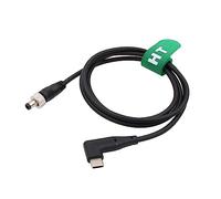 HangTon 12V PD USB C Power Cable for Atomos Ninja V, SmallHD 702 Touch, Video Devices PIX-E7 Monitor Locking DC Right Angle 20"