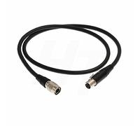 HangTon 12V Power Cable for Sound Devices Scorpio 888 833 Audio Mixer Recorder, BDS Hirose 4 Pin to TA4F Mini XLR 4-pin Female 45cm