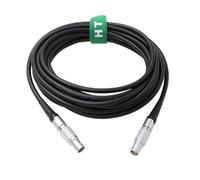 HangTon 14.4V DC Power Data Control Cable for DJI Ronin 2 Gimbal to Master Wheels Force Pro 6 Pin Male to Female 20M