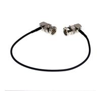 HangTon 2 Pack 30cm 3G HD SDI BNC Video Coaxial Cable for SmallHD Blackmagic Sony ARRI RED Camera Monitor Transmitter, Thin Soft RG174 75 Ohm